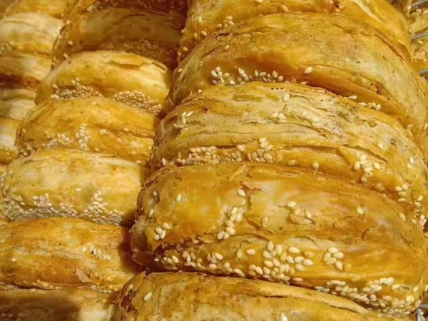 火燒、燒餅成品